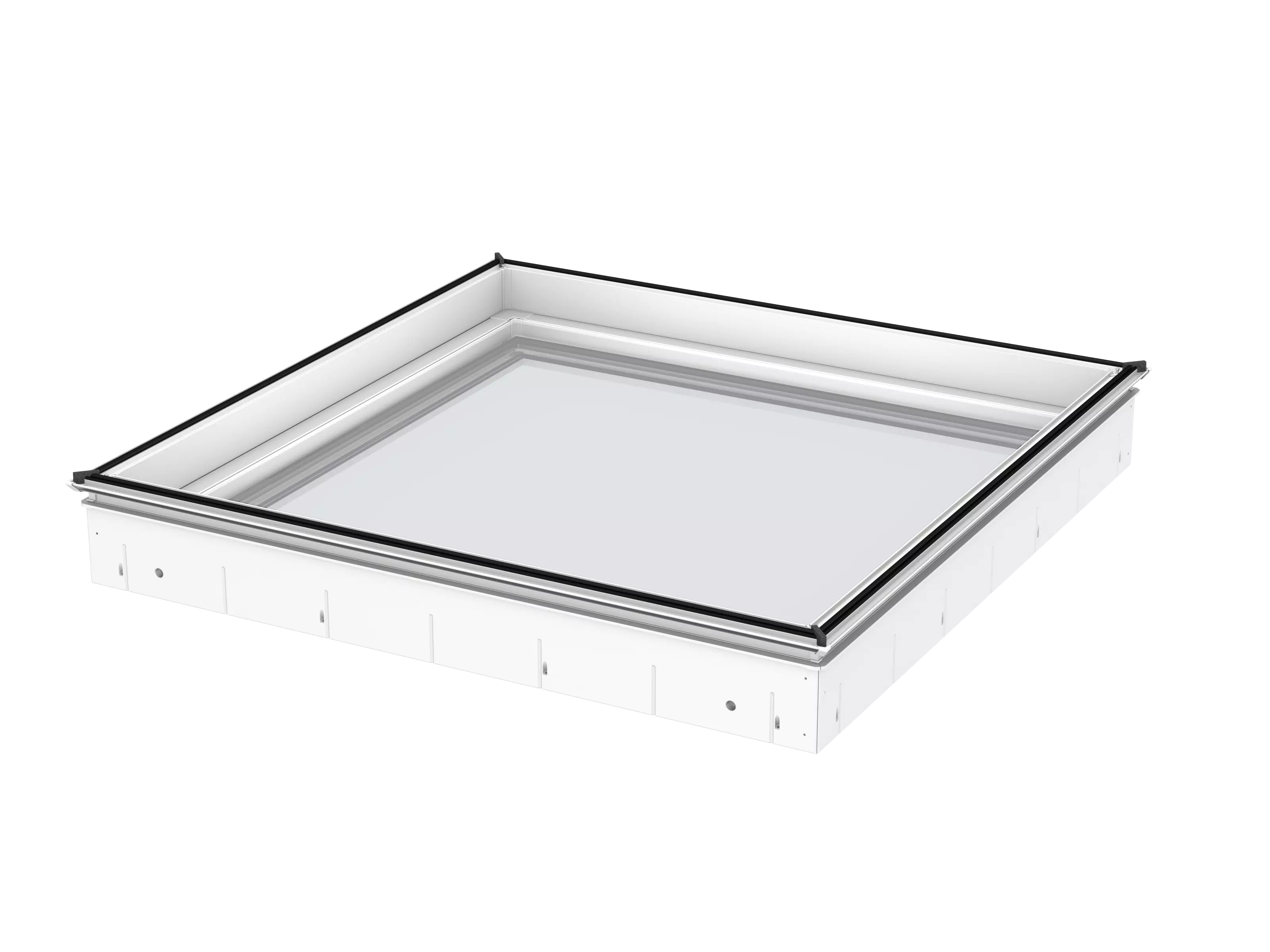 CFU 090090 0025Q - Fenêtre pour toit plat 2.0, triple vitrage, fixe