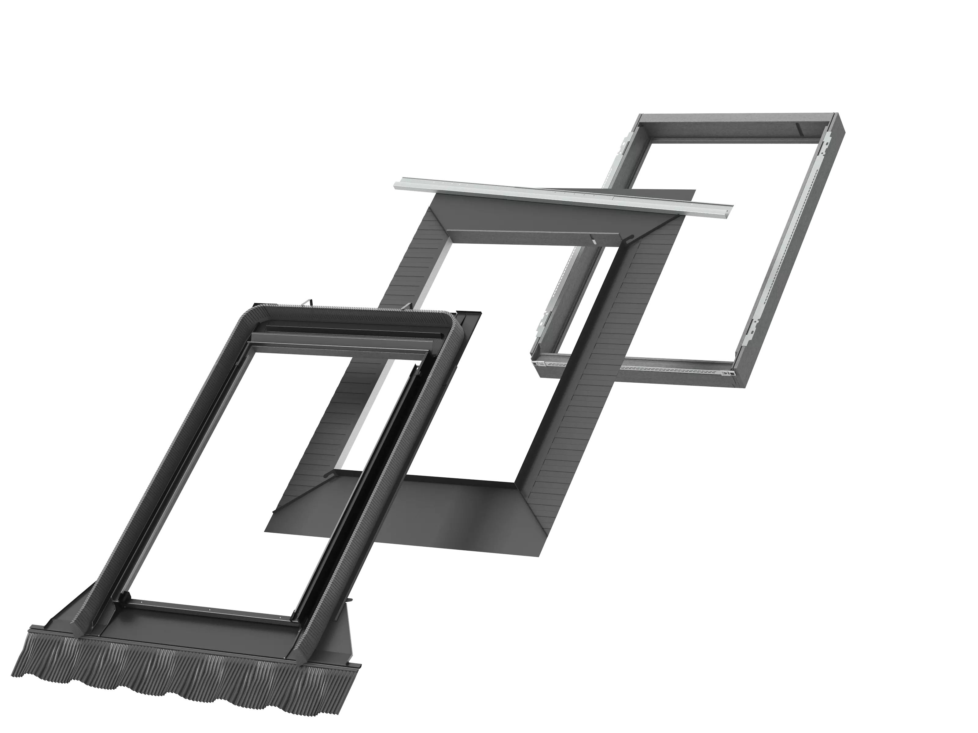 EDJ SK06 2000 - Raccord couv. ondulée, pose encastrée
