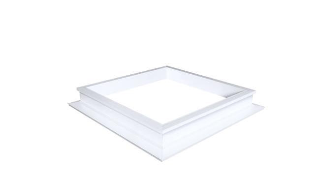 Skylux - Costière PVC 16/00 1400x1400mm fixe