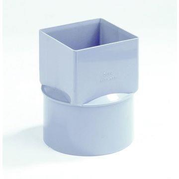 Réduction PVC carré 080 / rond 103