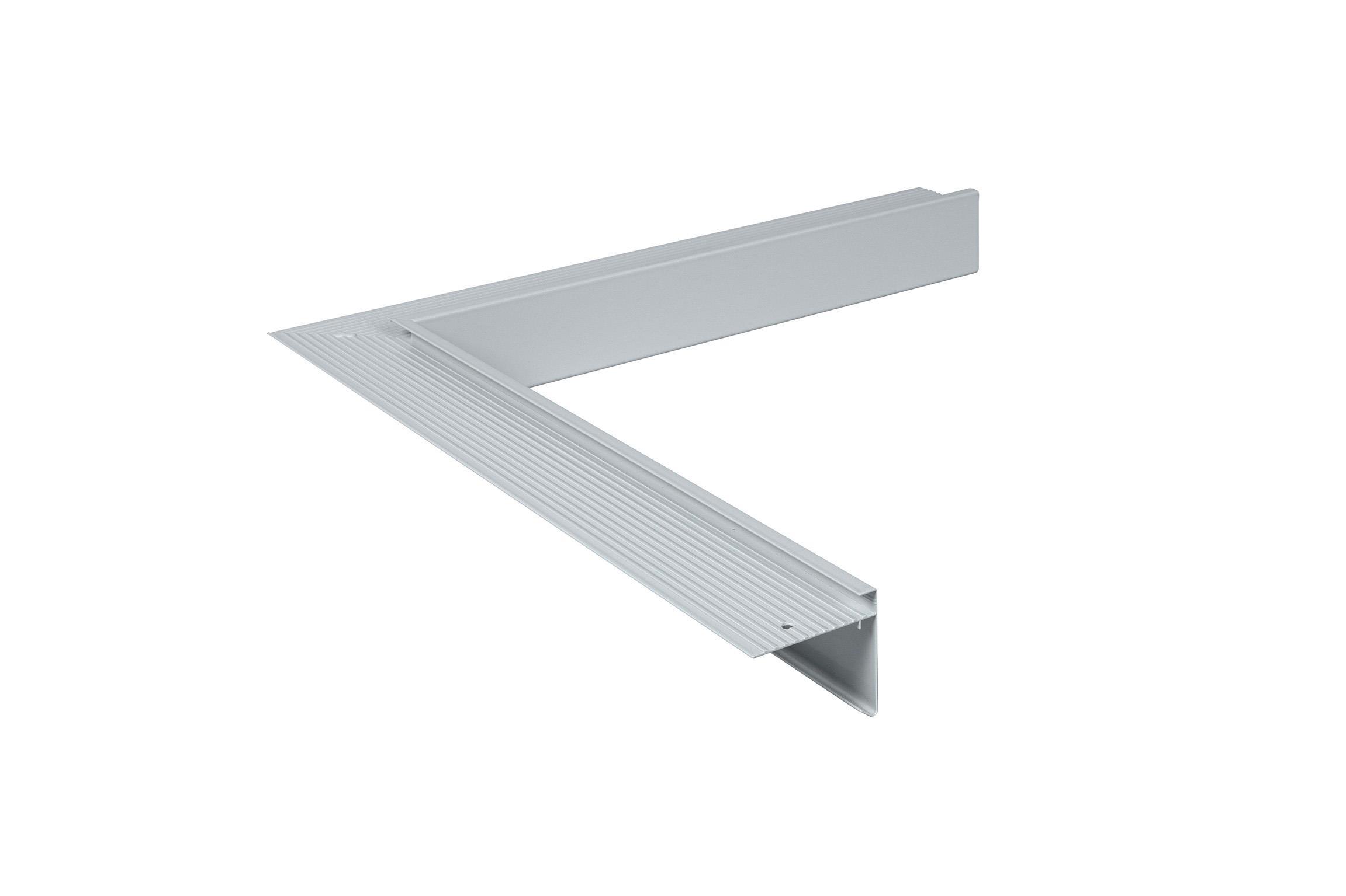 Roval - Angle rentrant 80x64mm - RAL 9005 MAT