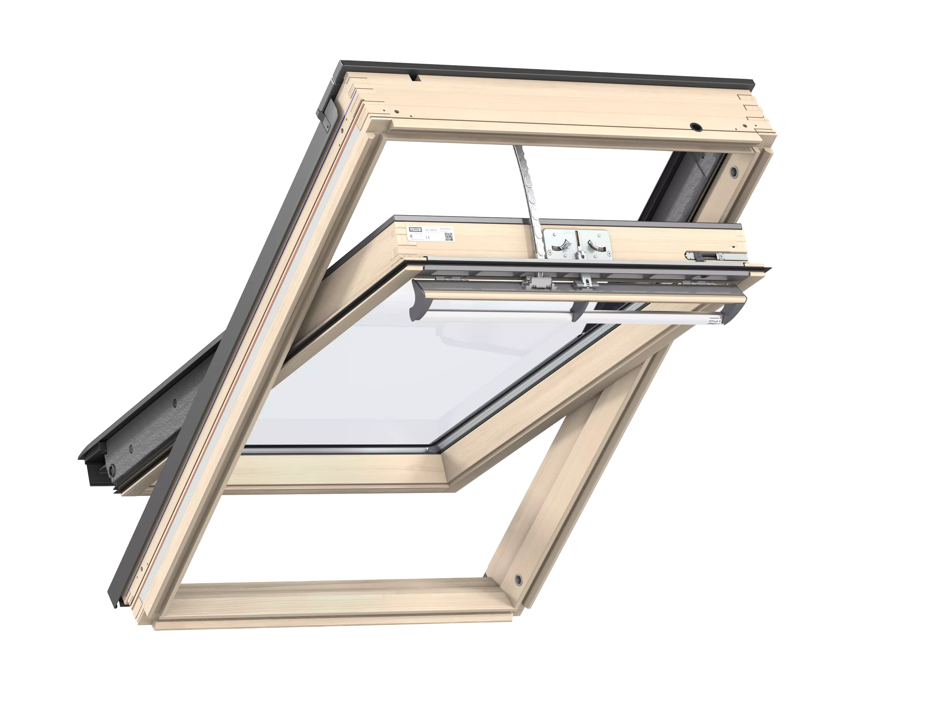 GGL SK06 307021 - Fen.INTEGRA électr.,En&Comfort, bois