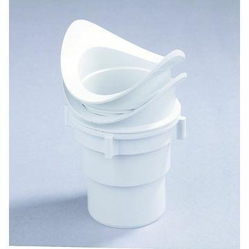 Naissance 80mm PVC pour gouttières demi-rondes