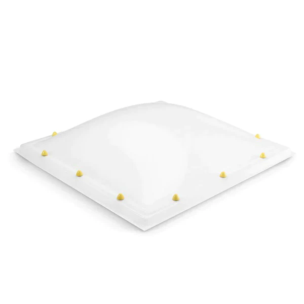 Skylux - Coupole bombée acrylique 2P - pmma opalin 1000x1000mm