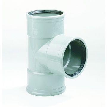 T en PVC diam 160 90° à joints F/F/F