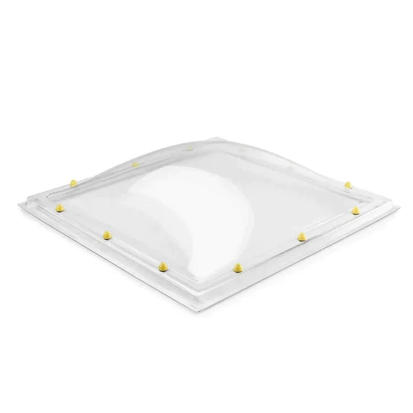 Skylux - Coupole bombée acrylique 1P - pmma clair 0400x0400mm