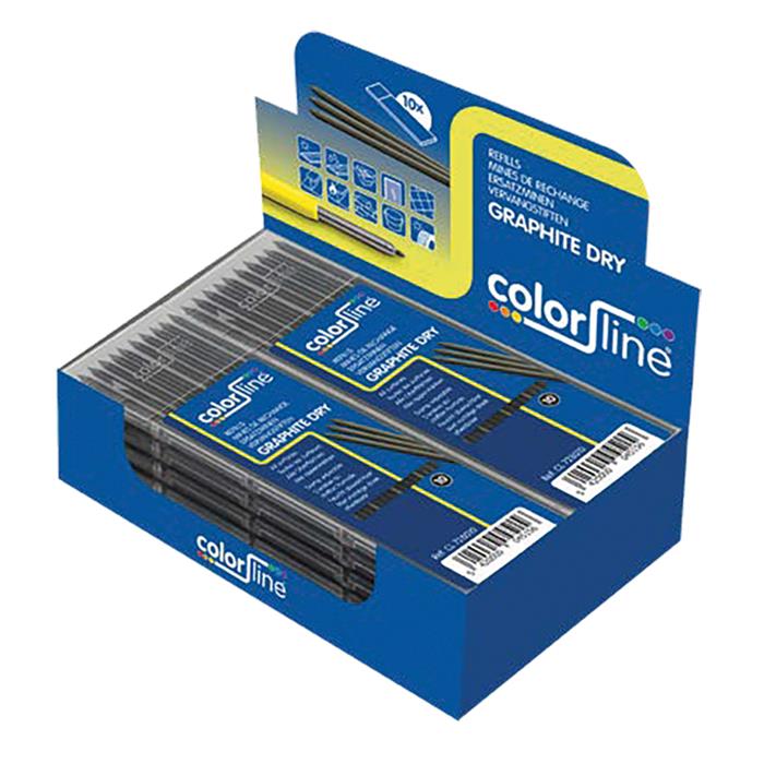 COLOR LINE - Mine de rechange pour "Graphite Dry" – 10X grafiet stiften