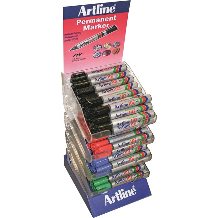 ARTLINE - Marqueur permanent EK 107 - en display de 48 pcs