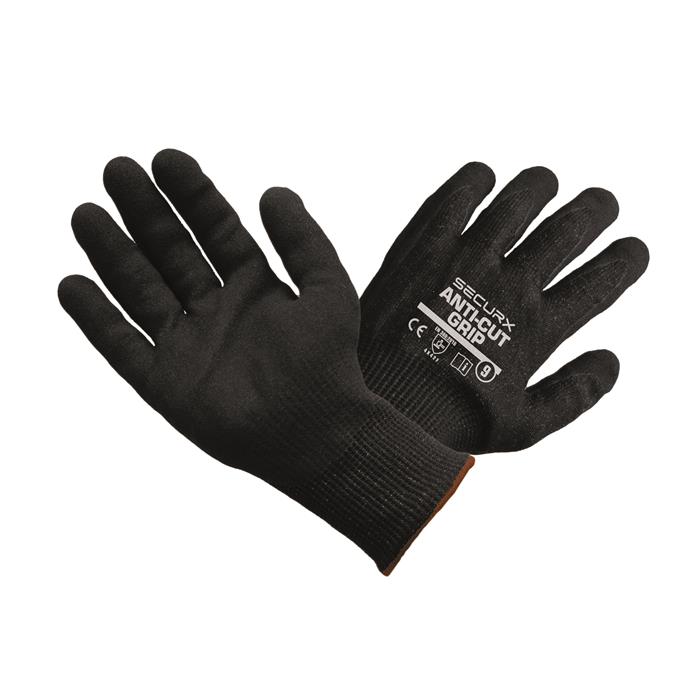 SECURX - ANTI-CUT Nitrile Foam Grip - 4X42F - Size 9