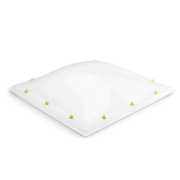 Skylux - Coupole bombée acrylique 3P - pmma opalin 1400x1400mm
