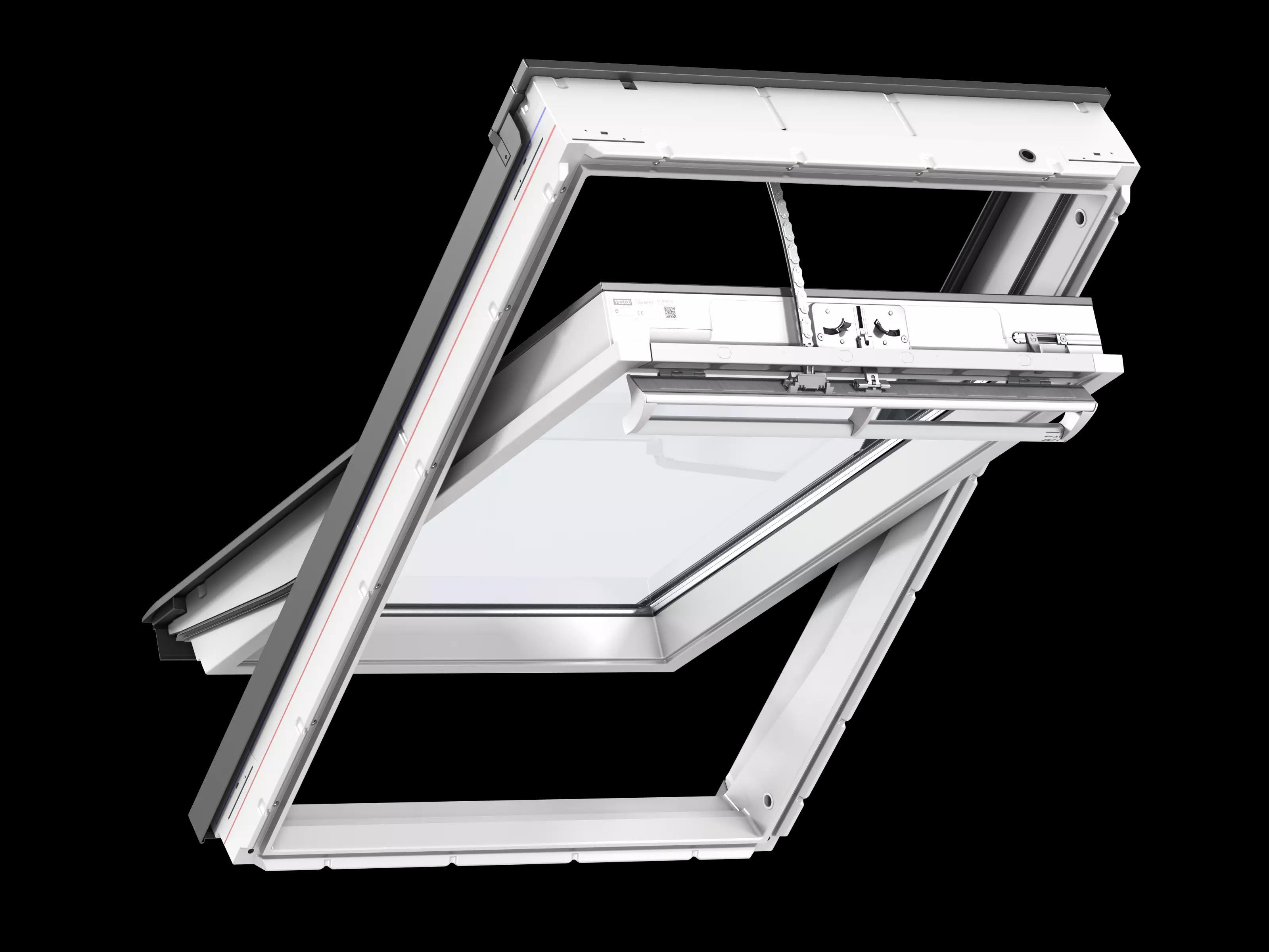 GGU UK04 006621 - Fenêtre de toit électrique, rotat., PU Energy Star