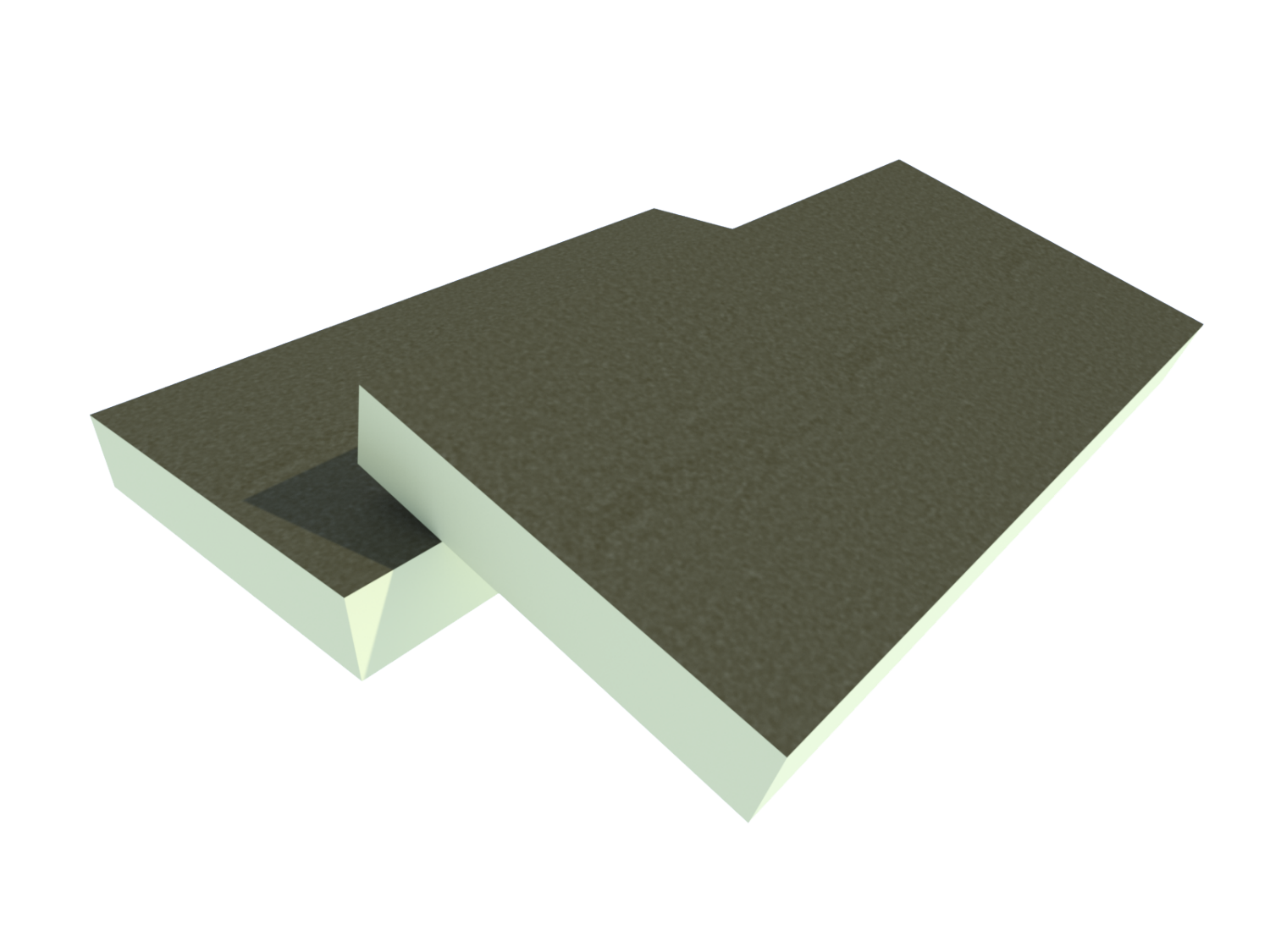 Unilin Utherm Roof B 060mm 1200X600 Bitumineux