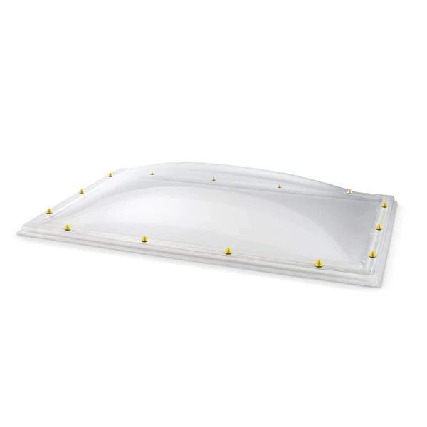 Skylux - Coupole bombée acrylique 1P - pmma clair 0900x1200mm