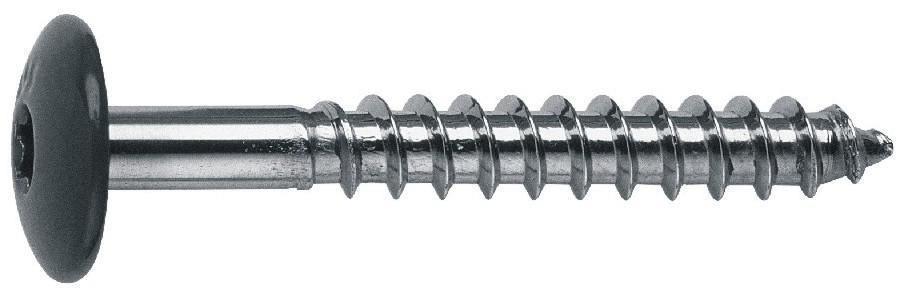 SFS - Vis à bois TW-S-D12 - 4,8x38mm - 100 Black (Global)