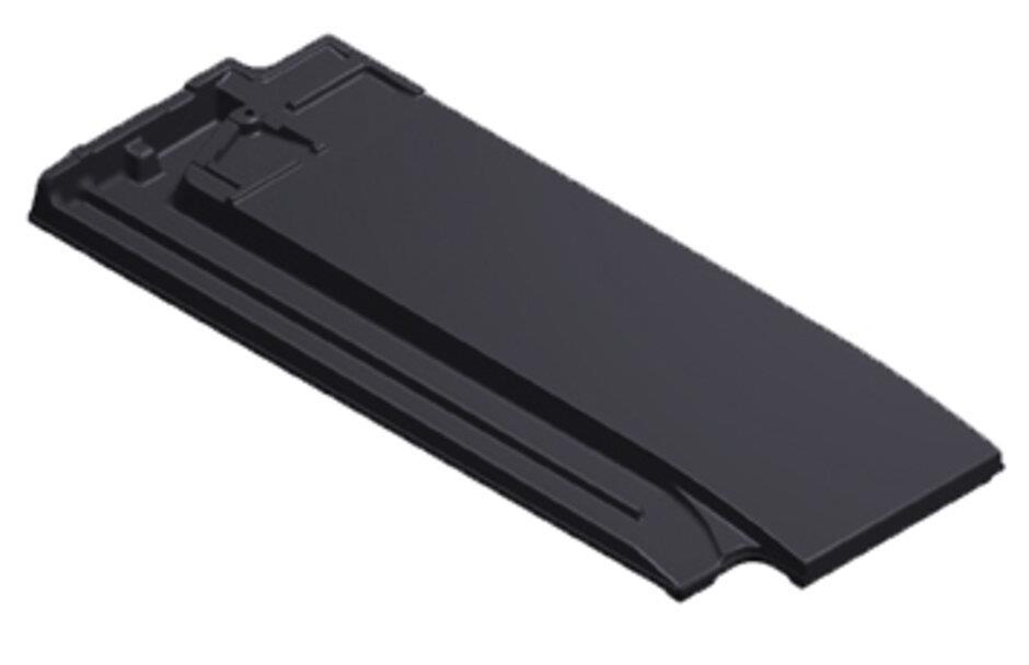 MONIER - Faitière demi-ronde SIGNY double black mat