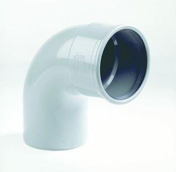 Coude PVC diam 200 à joint à 90°