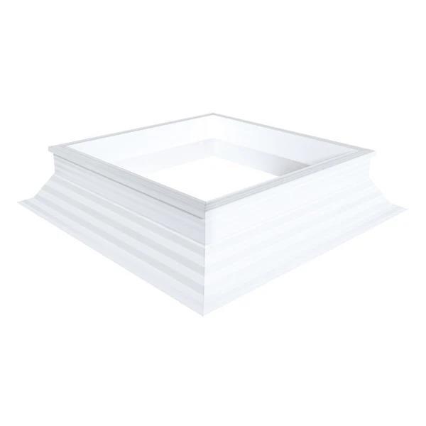 Skylux - Costière PVC 30/20 1100x1100mm fixe