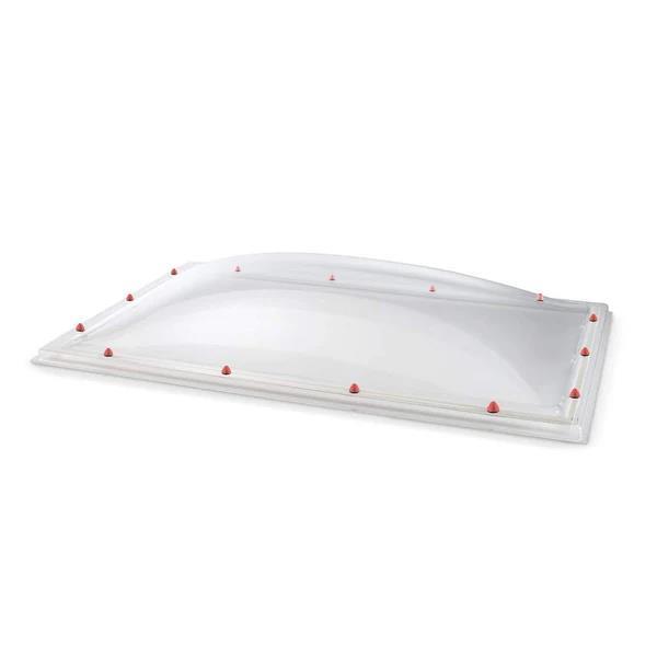 Skylux - Coupole bombée cuirassée 2P - pc/pmma clair 0600x1200mm
