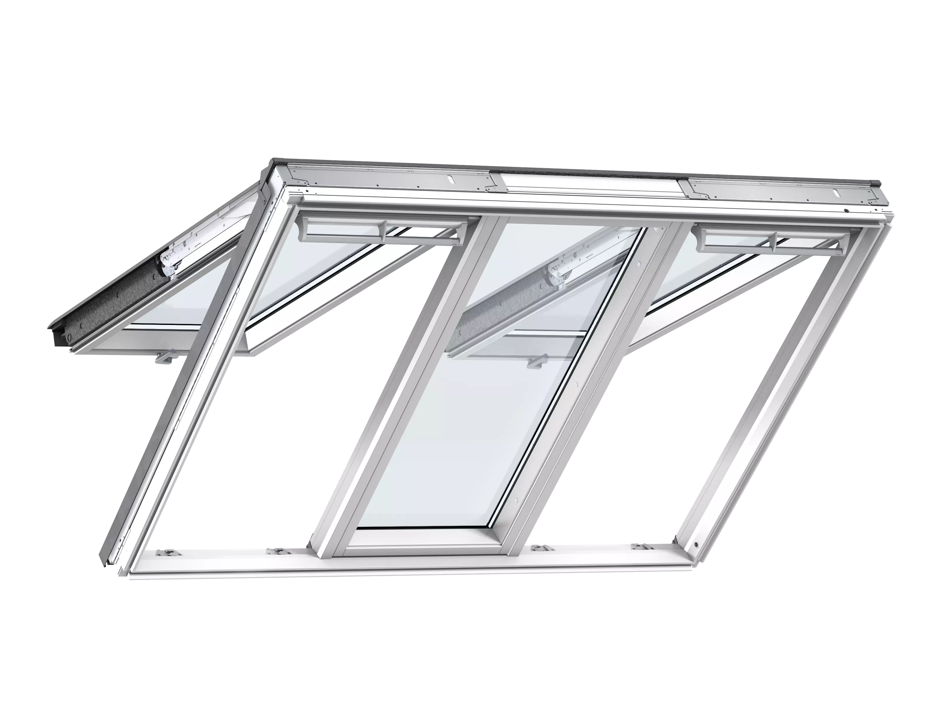 GPLS FFKF08 2066 - FDT 3en1, proj.fixe proj.,bois peint en blanc,Ene