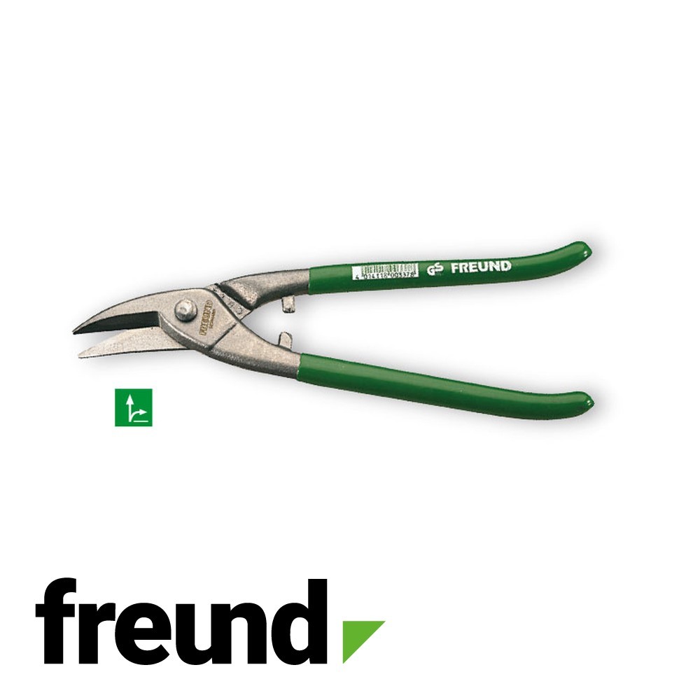 FREUND - Cisaille coupe-trous poignées isolées - à droite - 250mm