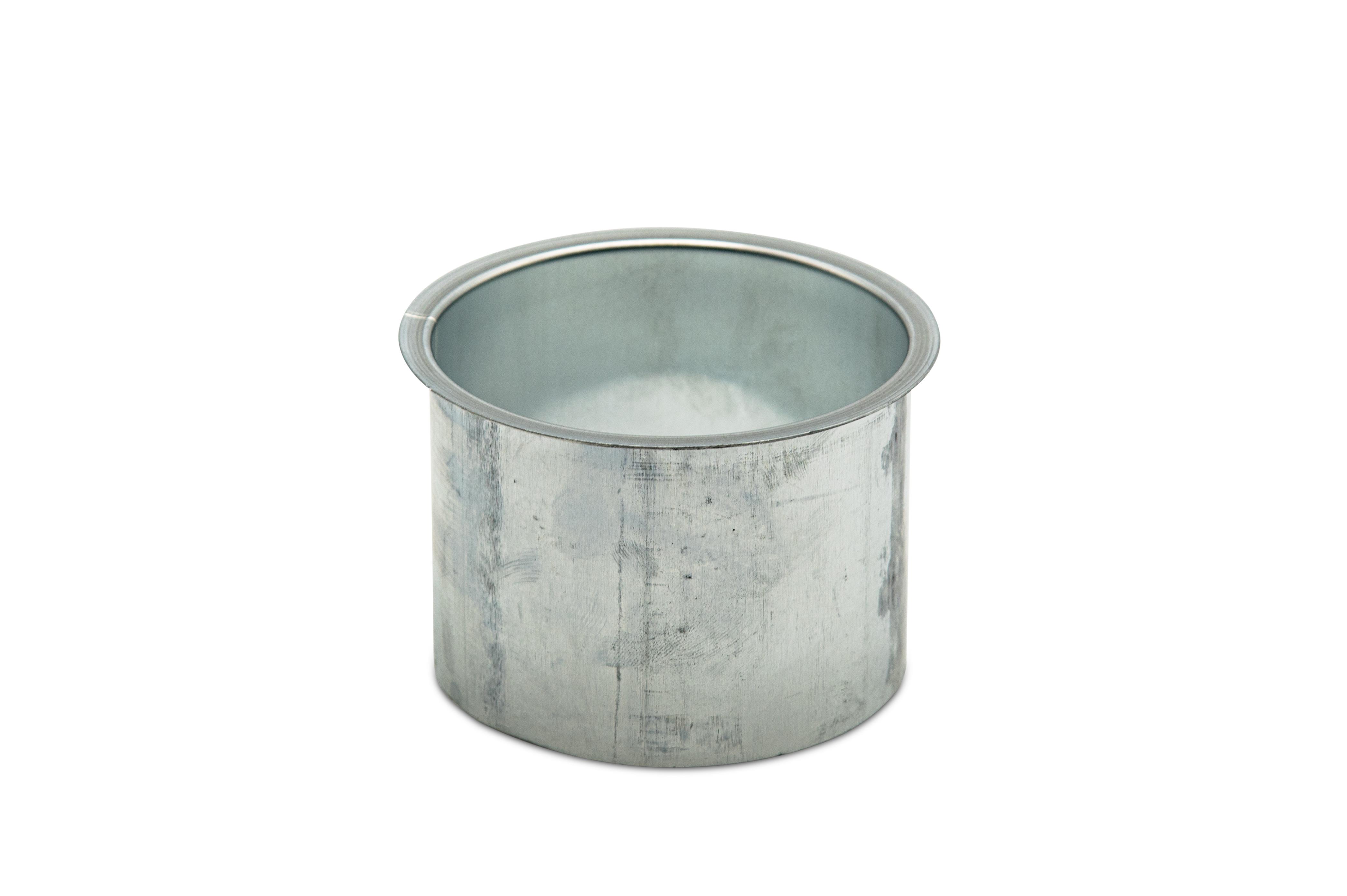 Buselot rond 100 Zinc Noir