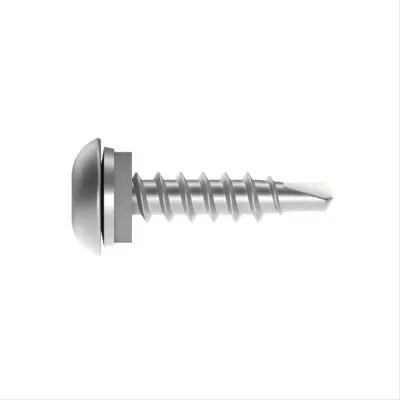 SFS - Vis rive sur bois + couturage SWL2 T B12 A10 4,8x23mm RAL 9002