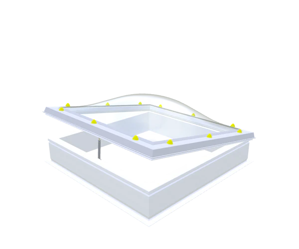 Skylux - Costière ouvrante PVC 16/00 + simple moteur électrique 0700x1000mm