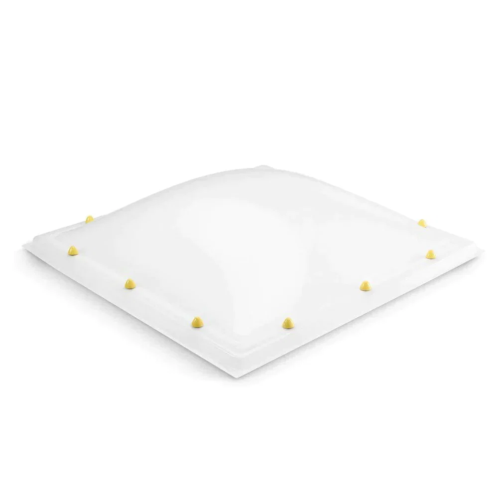 Skylux - Coupole bombée acrylique 2P - pmma opalin 0800x0800mm