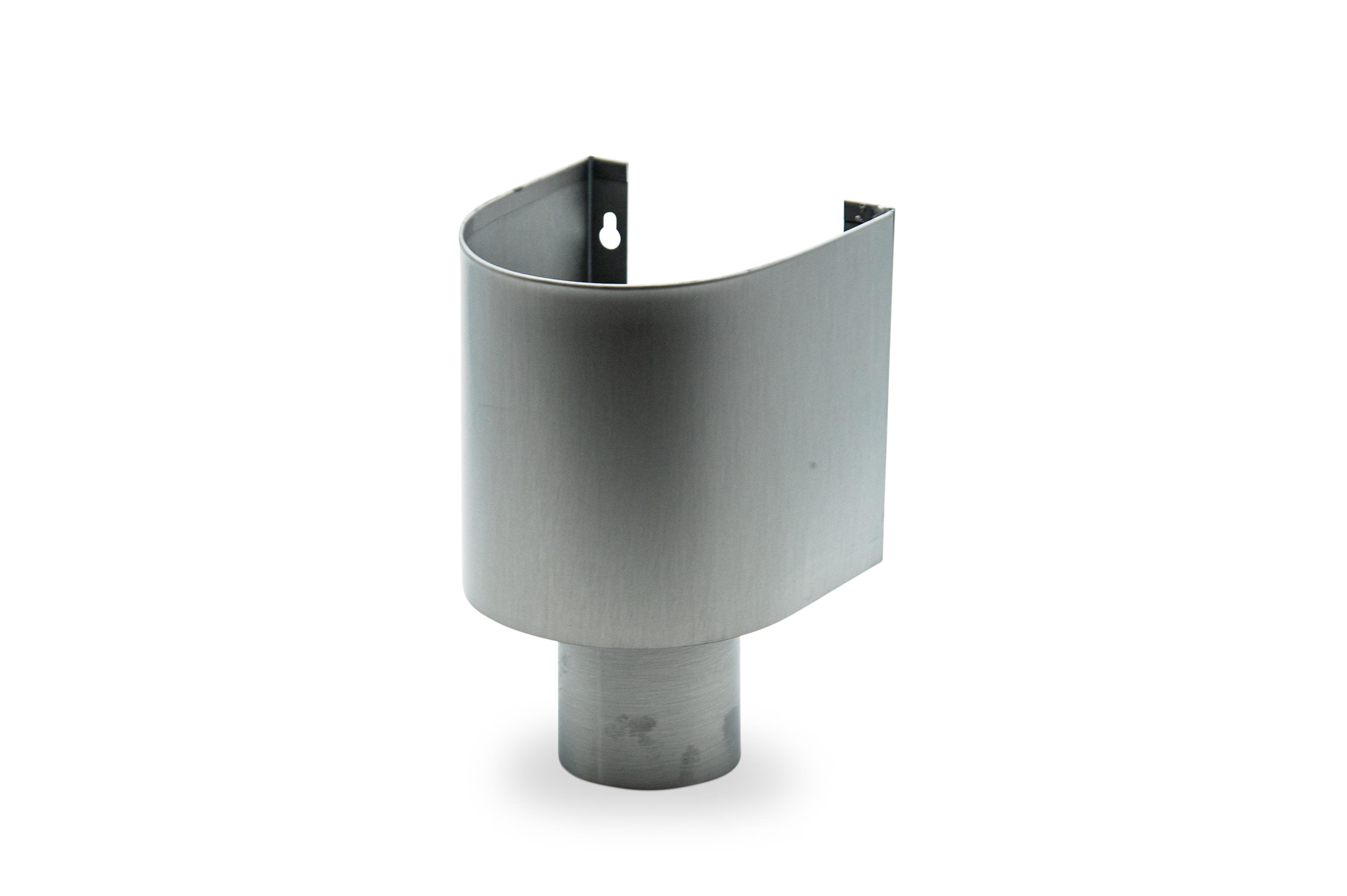 Entonnoir boite à eau MINI 080 Zinc Nova
