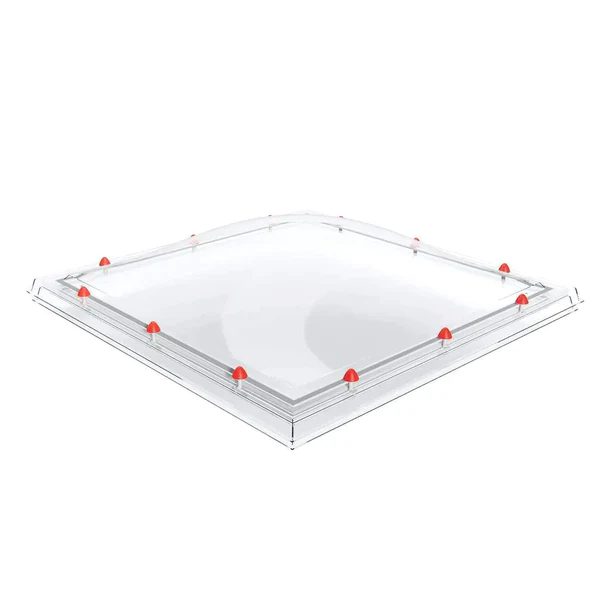 Skylux - Coupole bombée polycarbonate 1P pc clair 1050mm x 1050mm