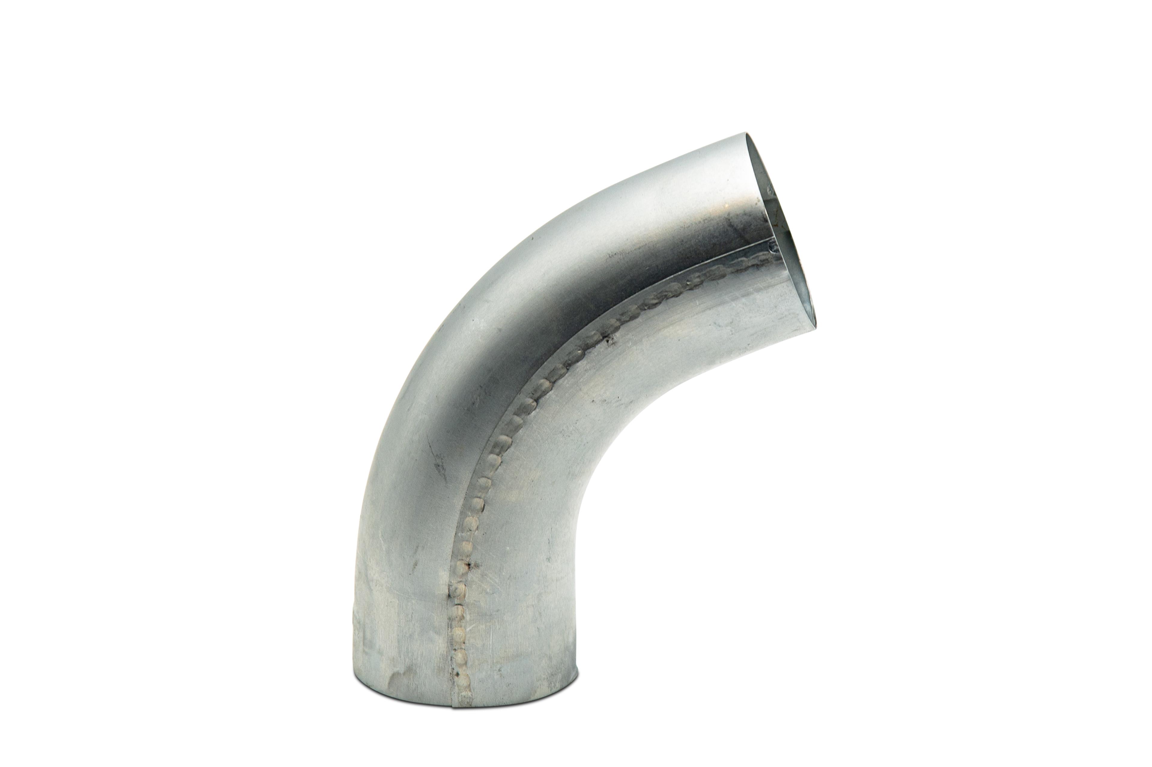 Coude rond 060 72° Zinc Naturel