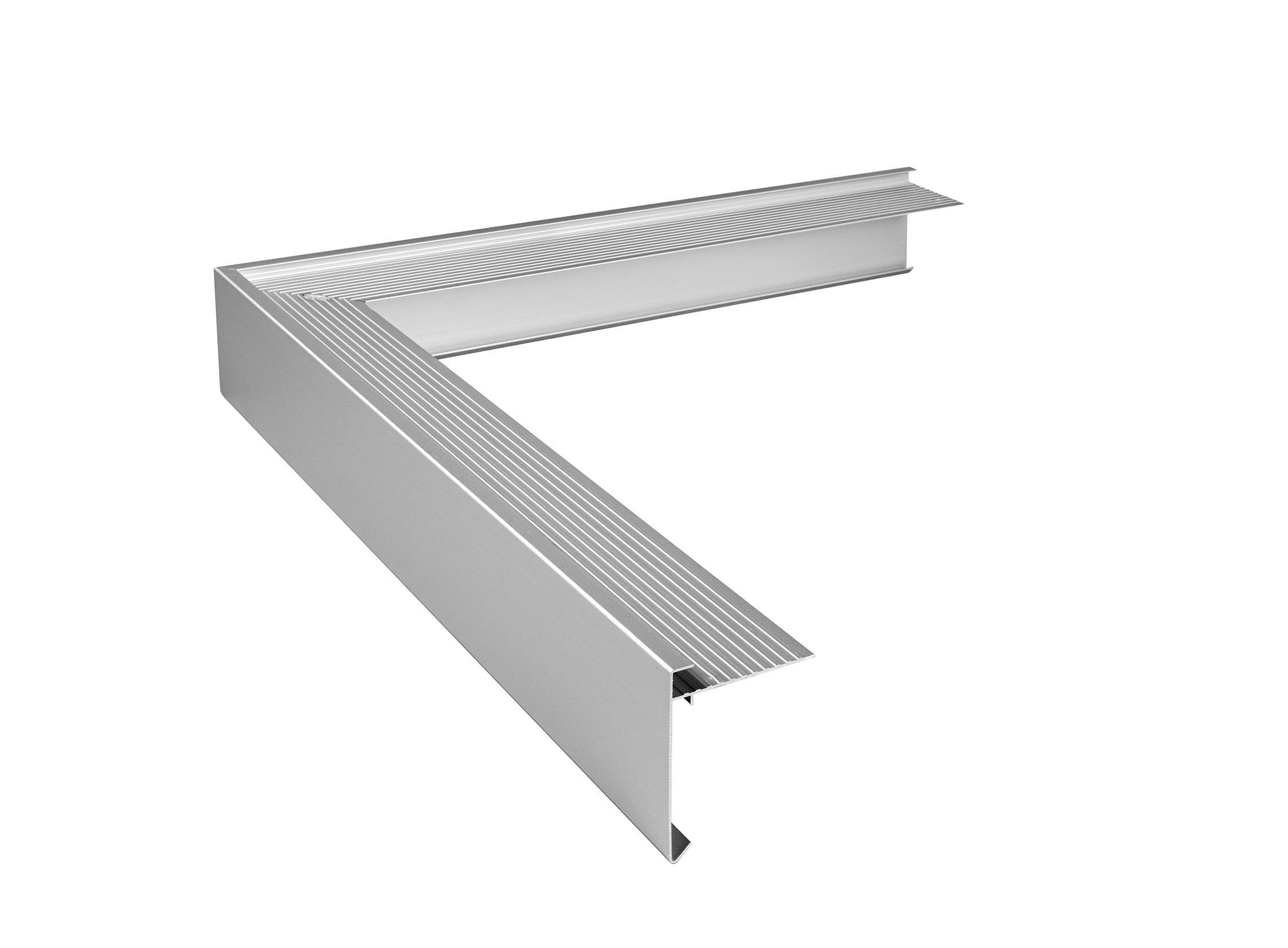 Roval - Angle sortant 80x64mm - RAL 7037